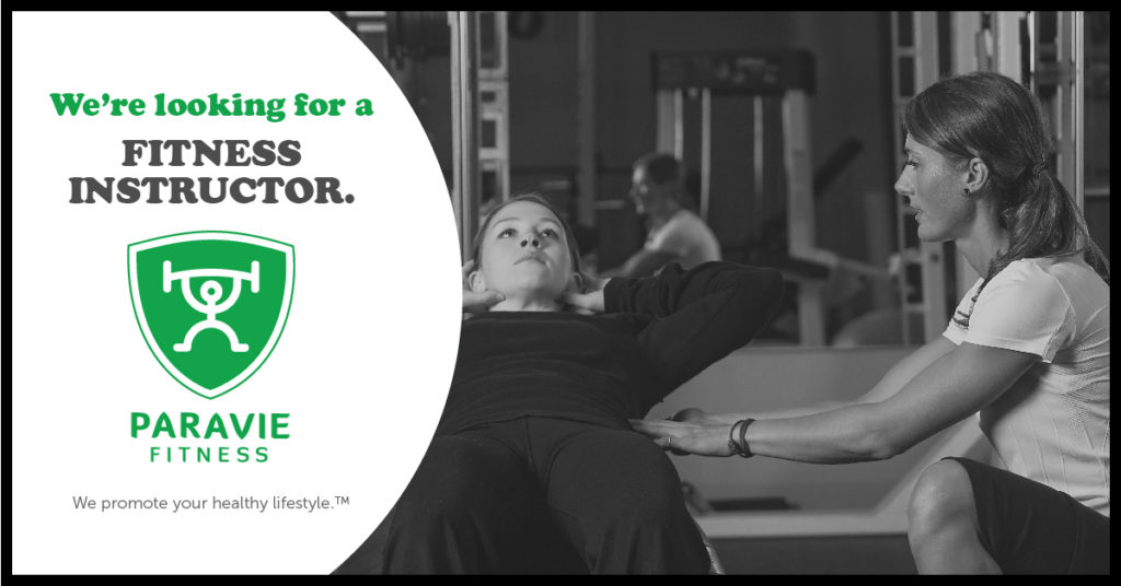 Join the Paravie Fitness team as a fitness instructor!